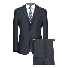 訂購保險行業男西裝套裝 個人設計單排兩粒鈕韓版西服 暗鬆緊腰男西服 西裝套裝供應商 炭灰色 50%polyester 50%羊毛 CHENSHANG MY5002 MK5002 270克  西裝 革履 SKMS055 訂購保險行業男西裝套裝 個人設計單排兩粒鈕韓版西服 暗鬆緊腰男西服 西裝套裝供應商 炭灰色 50%polyester 50%羊毛 CHENSHANG MY5002 MK5002 270克  西裝 革履 SKMS055